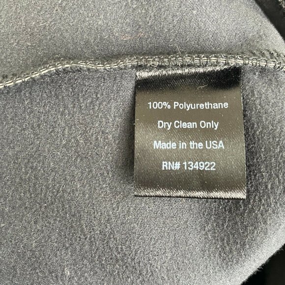 Emerson Fry NWT XL & XS Vegan Leather Legging Black High Rise Elastic Waist - Picture 7 of 7